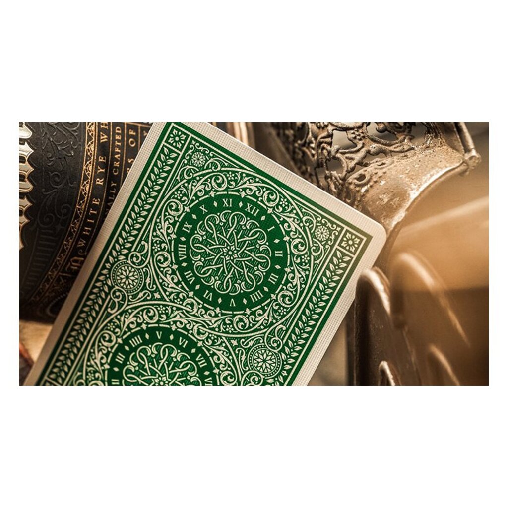 Tycoon (Green) Playing Cards Limited Edition by Theory11