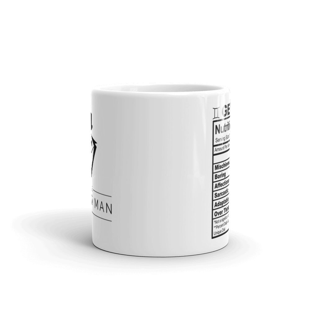 The Gifted Man Gemini White Glossy Mug