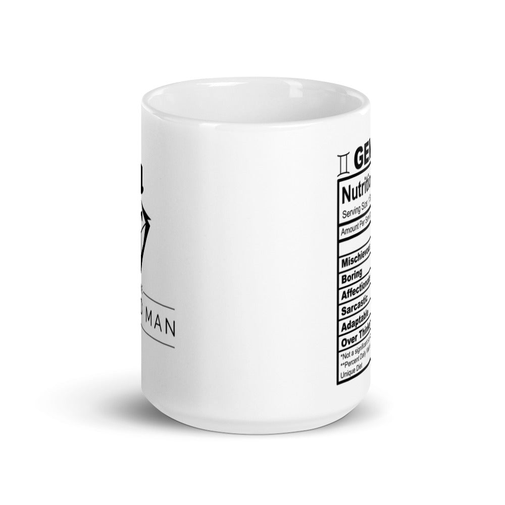 The Gifted Man Gemini White Glossy Mug