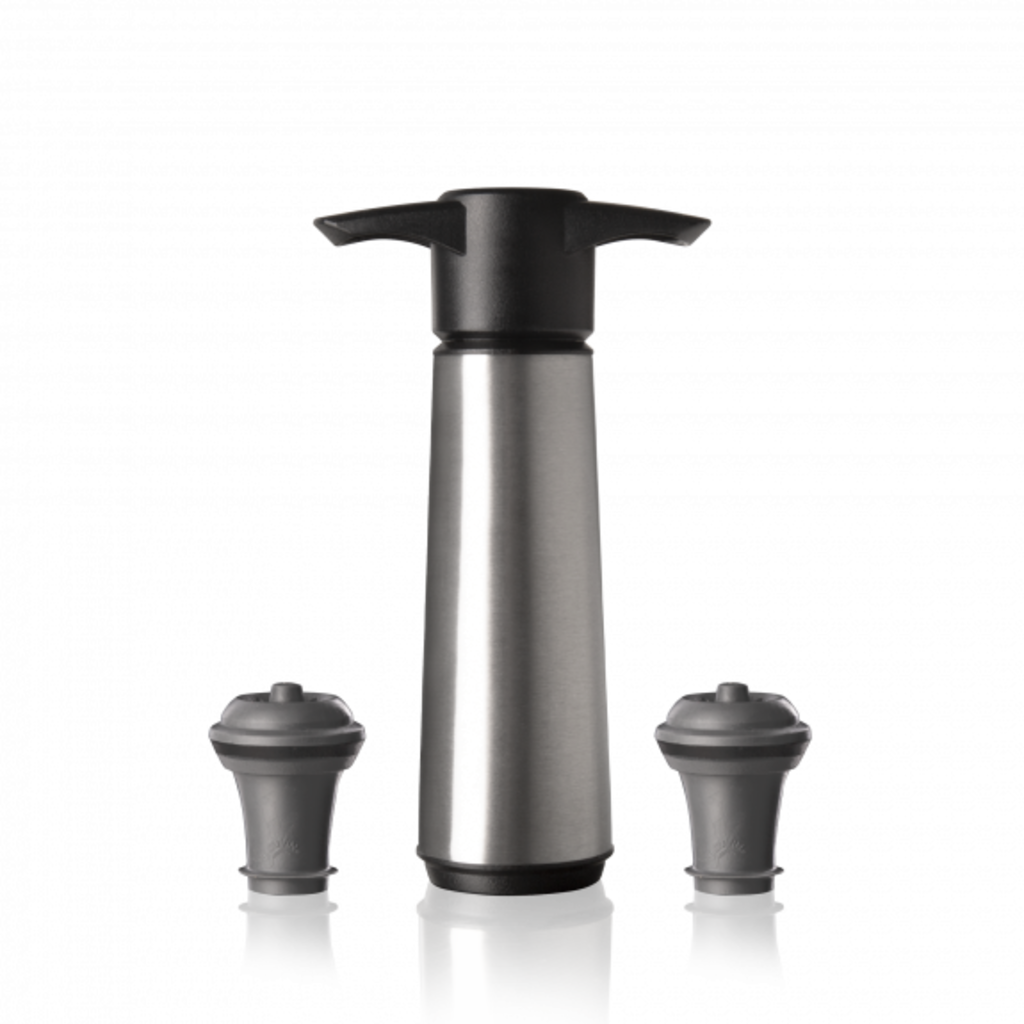 Vacu Vin Wine Server and Saver Bottle Stopper and Pourer, Set of 2